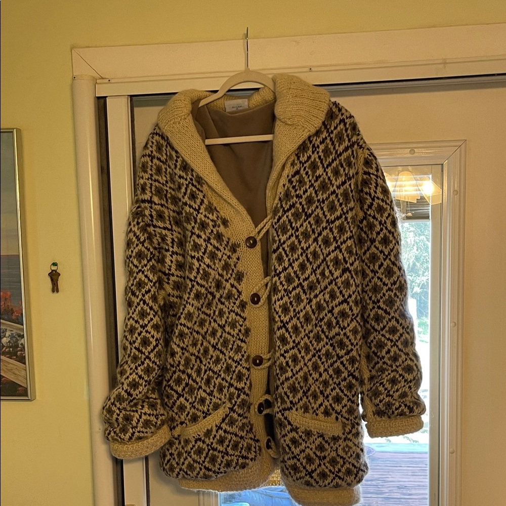 Cozy Knit Cardigan with Button Closure